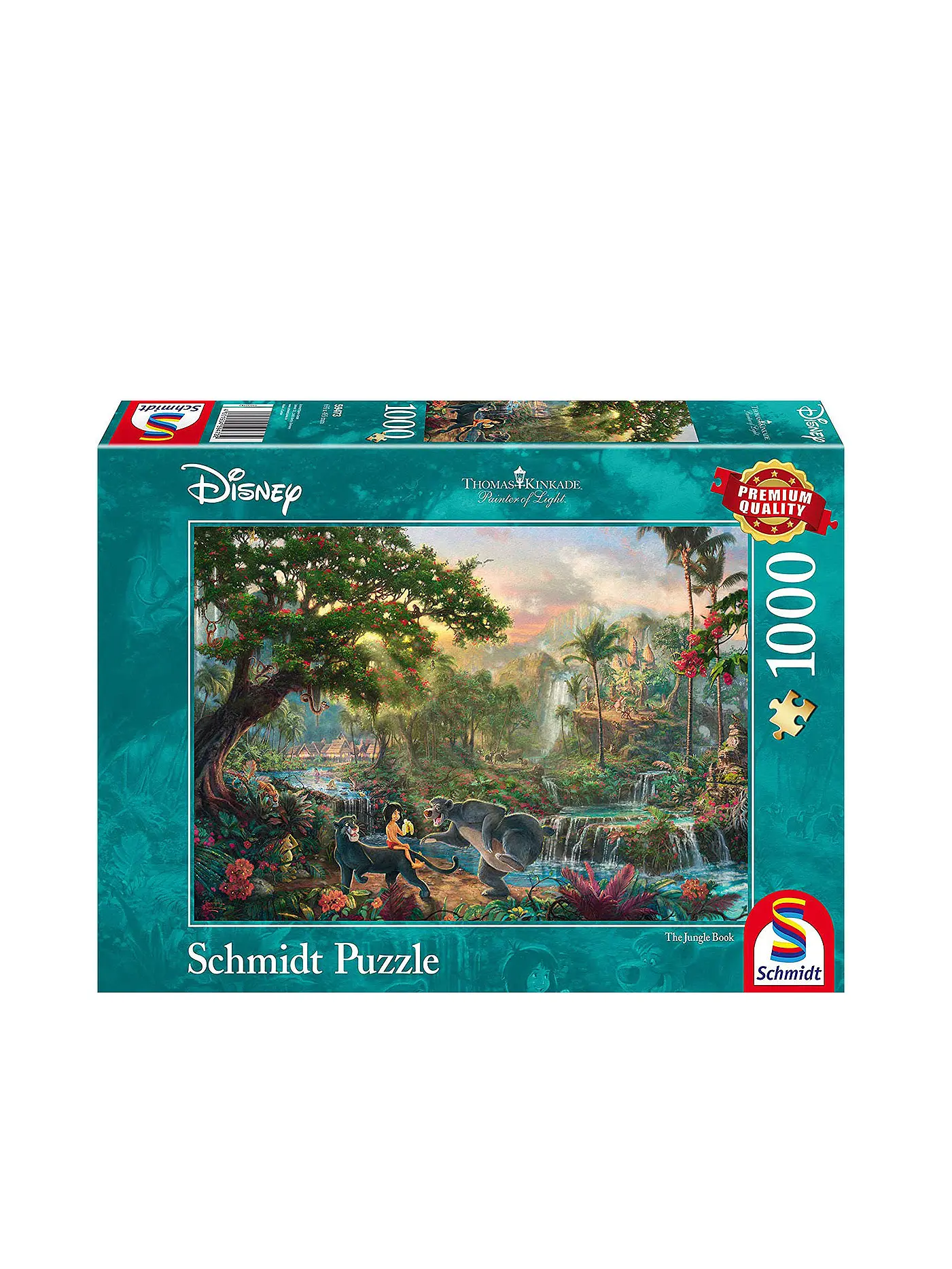 SCHMIDT-SPIELE | Puzzle - Walt Disney Dschungelbuch (1000 Teile) | 